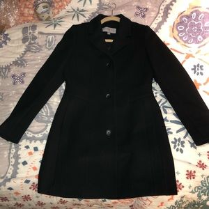 Marc New York Wool Pea Coat Black